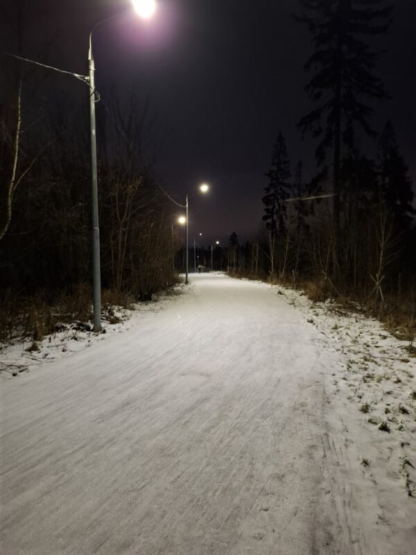 Трасса лыжероллерная Зеленоград Савелки, состояние на 20 декабря 2025 по отзыву, фото 11. 